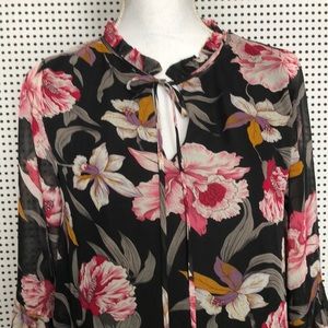 Umgee Floral tunic dress